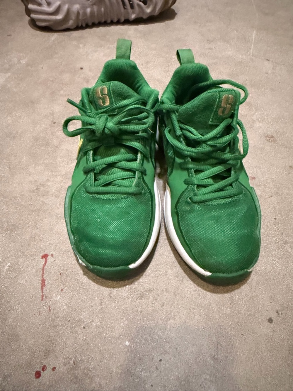 Sabrina 2 Nike Kids Green Lace-Up Sneakers